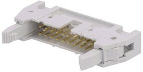 71918-120LF, Гнездо; IDC; "папа"; PIN: 20; прямой; с экстрактором; THT; 2,54мм