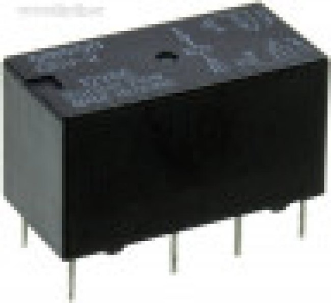 G5V212DC, реле 1FormC 12В DC, 0,5A 125VAC DPDT G5V-2 DC12