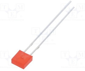 OSR5JA7DA4B, LED; rectangular; 2x5x5mm; red; 100?150mcd; 100°; Front: flat; 20mA OSR5JA7DA4B, LED; rectangular; 2x5x5mm; red; 100?150mcd; 100°; Front: flat; 20mA