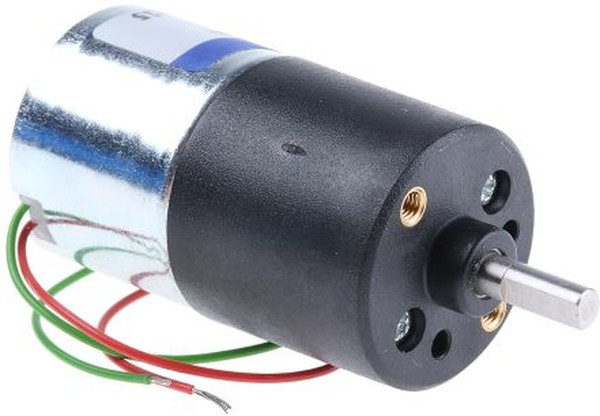 L149-6-392, DC Motor, 27 mm, with Gearbox 392:1 6 VDC