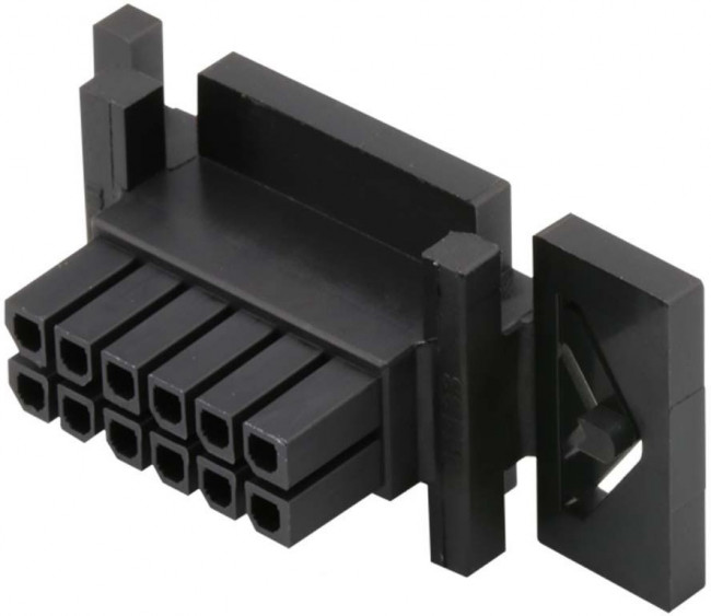 44133-1200, Micro-Fit BMI Female Connector Housing, 3mm Pitch, 12 Way, 2 Row