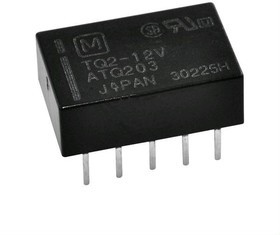 TQ2-L2-24V, Signal Relay TQ, 2CO, DC, 24V, 1A, 1.92kOhm