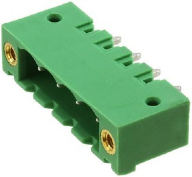 1777099, 250V 12A 4 Прямой pin 1 5.08мм Зеленый На плату-Cloe Винты fixed P=5.08мм Подключаемая Клеммная Колодка 1777099, 250V 12A 4 Прямой pin 1 5.08мм Зеленый На плату-Cloe Винты fixed P=5.08мм Подключаемая Клеммная Колодка