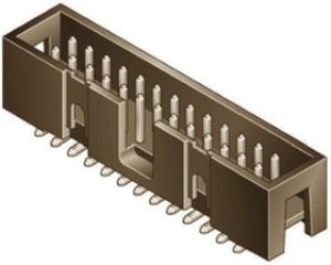 72454-016LF, Quickie Series Straight Surface Mount PCB Header, 16 Contact(s), 2.54mm Pitch, 2 72454-016LF, Quickie Series Straight Surface Mount PCB Header, 16 Contact(s), 2.54mm Pitch, 2