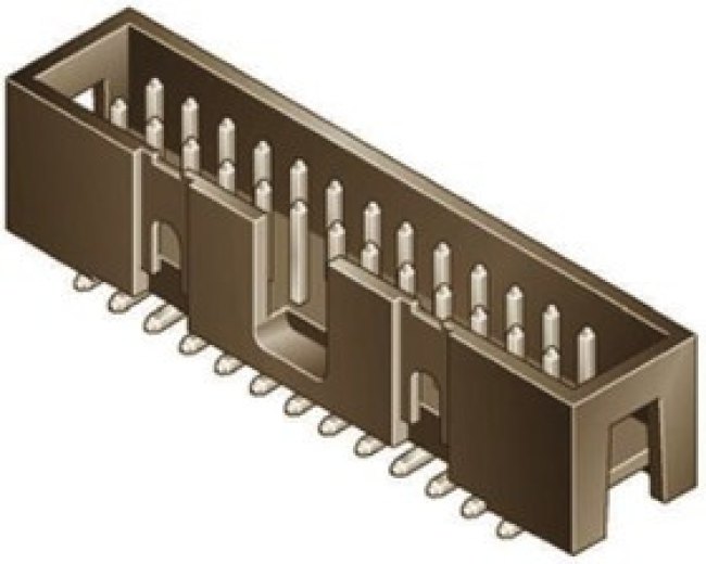 72454-016LF, Quickie Series Straight Surface Mount PCB Header, 16 Contact(s), 2.54mm Pitch, 2 72454-016LF, Quickie Series Straight Surface Mount PCB Header, 16 Contact(s), 2.54mm Pitch, 2