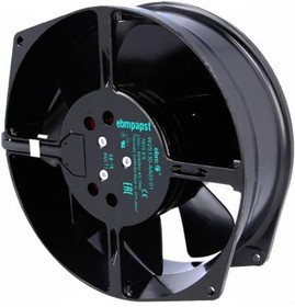 W2S130-AA03-01, W2S130 Series Axial Fan, 230 V ac, AC Operation, 340m³/h, 39W, 310mA Max, 150 x 55mm W2S130-AA03-01, W2S130 Series Axial Fan, 230 V ac, AC Operation, 340m³/h, 39W, 310mA Max, 150 x 55mm