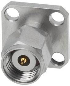 147-0701-611, RF Connectors / Coaxial Connectors Panel Receptacle Jack 4 Hole Flange