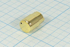 Ручка круглая диаметр 10,5мм, диаметр регулятора 6.0мм, пластик, зол, CP-AGM; №9914 ручка d6,0z36\10,5x16,2\ пл\зол\\CP-AGM