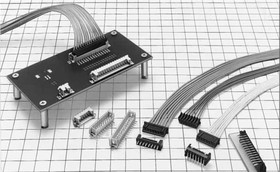 DF3EA-2P-2V-21/C, Гнездо; провод-провод/плата; "папа"; DF3; 2мм; PIN: 2; SMT; на PCB
