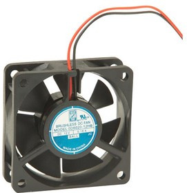 OD6020-24MB, AXIAL FAN, BALL BEARING, 60MM, 24VDC