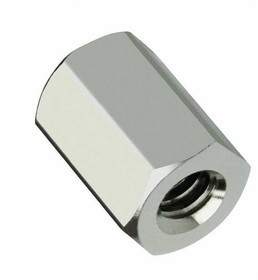 R40-1000802, Standoffs &amp; Spacers M4 x 8mm HEX SPACER BRASS 7mm A/F