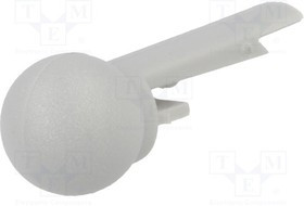 A1102007, Указатель, пластмасса, серый, распорным стержнем, Форма: шарик