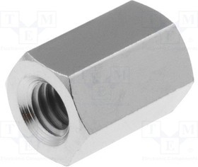 TFF-M4X10/DR116, Дистанцирующая стойка с резьбой, 10мм, Внутр.резьба: M4, латунь