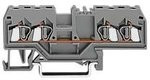 280-633, TERMINAL BLOCK, DIN RAIL, 4 POSITION, 28-12AWG