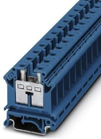 3006205, DIN Rail Terminal Blocks UIK 16 BU