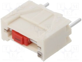 5161390-1, Switch DIP OFF ON SPST 1 Top Slide 25A 50VDC PC Pins 2.54mm Thru-Hole Box/Carton