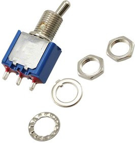 5636AB16, Toggle Switches Solder lug toggle SP ON - ON
