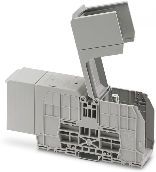 3247976, RBO 10-HC Series Grey Non-Fused DIN Rail Terminal, 6 150mm², Single-Level, Bolt Termination 3247976, RBO 10-HC Series Grey Non-Fused DIN Rail Terminal, 6 150mm², Single-Level, Bolt Termination