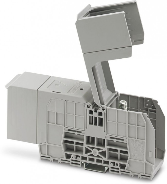 3247976, RBO 10-HC Series Grey Non-Fused DIN Rail Terminal, 6 150mm², Single-Level, Bolt Termination 3247976, RBO 10-HC Series Grey Non-Fused DIN Rail Terminal, 6 150mm², Single-Level, Bolt Termination