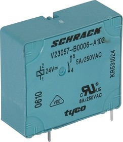 7-1393215-9, General Purpose Relays V23057B 6A102 KARTENRELAIS E