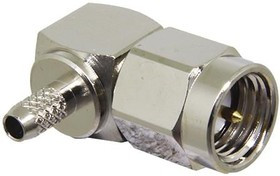 CONSMA012, RF Connectors / Coaxial Connectors SMA Mal R Angle Cbl End Crimp-RG-174 Cbl CONSMA012, RF Connectors / Coaxial Connectors SMA Mal R Angle Cbl End Crimp-RG-174 Cbl