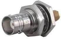 34_BNC-SMA-50-2/1--_UE, RF Adapters - Between Series BNC jack(f) to SMA jack(f) bulkhead 34_BNC-SMA-50-2/1--_UE, RF Adapters - Between Series BNC jack(f) to SMA jack(f) bulkhead