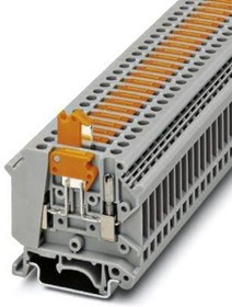 3004087, DIN Rail Terminal Blocks UK 5-MTK-P/P WITH TA