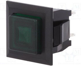 DS-664K-S-L-S-K-TG, Переключатель: кнопочный, Пол: 2, SPST-NO, 3A/125ВAC, OFF-ON, 1кВ