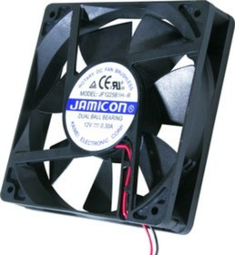 Вентилятор Jamicon JF1225B1H-R 120x25 12v 0.3a 2pin Вентилятор Jamicon JF1225B1H-R 120x25 12v 0.3a 2pin