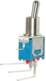 SMTS-103-2C4, Тумблер ON-OFF-ON (1.5A 250VAC) SPDT 3P