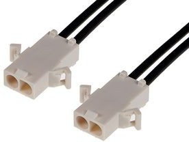 216292-1021, Rectangular Cable Assemblies STANDARD .093 2 CKT P TO P 150MM