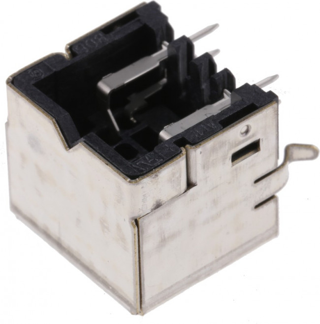 5749181-1, Circular DIN Connectors 4P R/A W/ HOLDDOWN 5749181-1, Circular DIN Connectors 4P R/A W/ HOLDDOWN