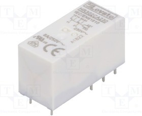 HR302CA230, Реле: электромагнитное, DPDT, Uобмотки: 230ВAC, 8A/250ВAC, 8А