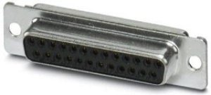 1689909, D-Sub Standard Connectors VS-25-BU-DSUB-EG