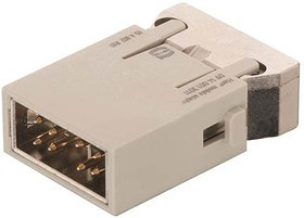 09140083021, Heavy Duty Power Connectors HAN MEGABIT SNGL ENTRY CONTACT-M