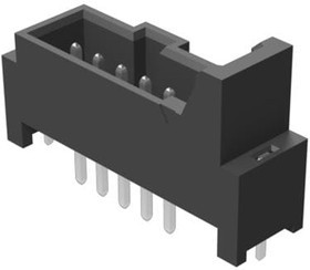 T2I-04-VT-T-S-TH, Headers &amp; Wire Housings 2.00 mm Discrete Wire IDC Terminal Strip
