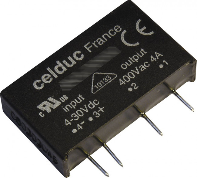 SKA20441, SK Series Solid State Relay, 5 A Load, PCB Mount, 460 V ac Load, 30 V dc Control SKA20441, SK Series Solid State Relay, 5 A Load, PCB Mount, 460 V ac Load, 30 V dc Control