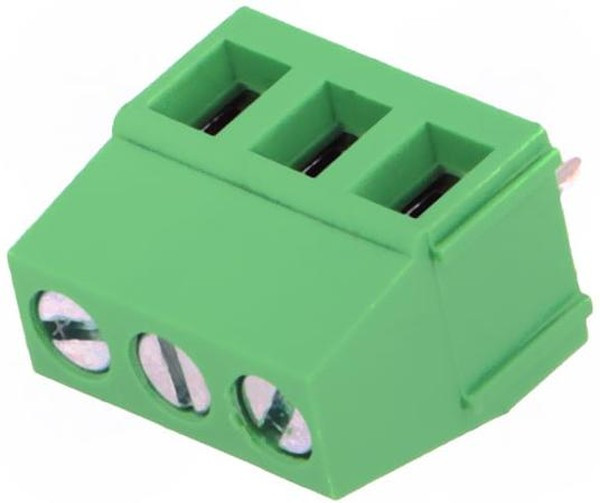 DG128-5.0-03P-14, Клеммник 3-контактный, 5мм, прямой