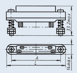 РГ1Н-2-29, Электрические соединители прямоугольные, год 91