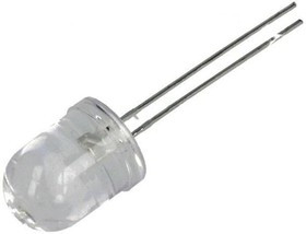 LL-1004BC2D-B4-1GD, LED; 10mm; blue; 6500?8500mcd; 30°; Front: convex; 2.8?3.8V