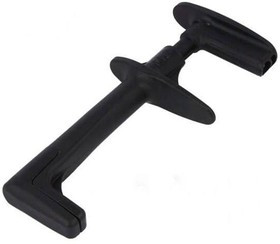 GRIP-FMA-21, Щуп-зажим, "крокодил", 32А, 1кВDC, черный, 4мм