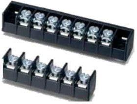 CB11220407, Barrier Terminal Blocks 4P 8.25mm 15A 300V MAGNUM CB11 SERIES