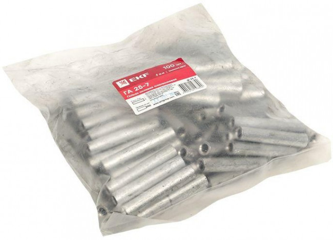 Гильза алюминиевая соединительная GL-25-7 (ГА) EKF gl-25-7