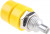 930166103, Yellow Female Banana Socket, 4 mm Connector, Solder Termination, 32A, 30 V ac, 60V dc