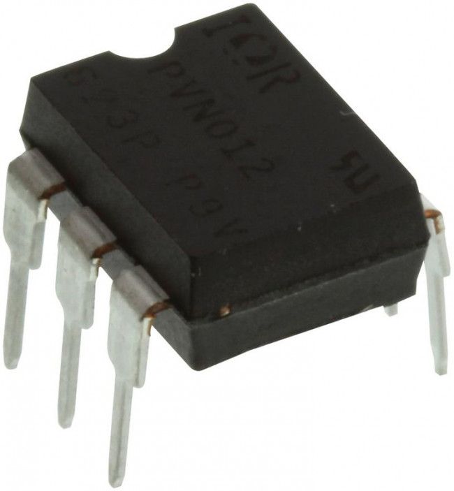 PVN012PBF, МОП-транзисторное реле, 20В, 2.5А, 0.1Ом, SPST-NO PVN012PBF, МОП-транзисторное реле, 20В, 2.5А, 0.1Ом, SPST-NO