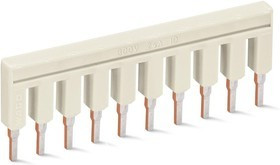 2004-410, 10-конт. перемычка изолированная, св.-серая