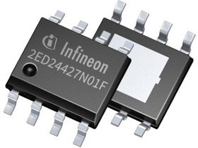 2ED24427N01FXUMA1, IGBT Driver, Low Side, 10 A, 5 V to 20 V Supply, SOIC-8