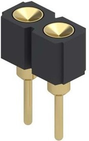 319-10-102-00-006000, Headers & Wire Housings .100" 2P 1R SPRING MATE W/.042" PLNGR 319-10-102-00-006000, Headers & Wire Housings .100" 2P 1R SPRING MATE W/.042" PLNGR