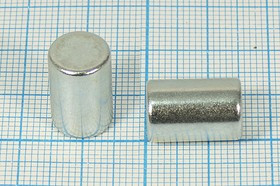 Магнит 10,0x15,0, цилиндр, рабочая температура -60~80C, Ni, класс N35H