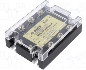 ASR-3PH40AA-H, Реле: полупроводниковое, Uупр: 80-280ВAC, 40А, 48-480ВAC, 3-фазный